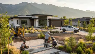 Landscape maintenance service in Salt Lake City, UT for professional lawn care and yard upkeep