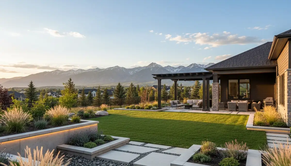 Salt Lake City, UT landscaping service providing professional lawn care and yard maintenance