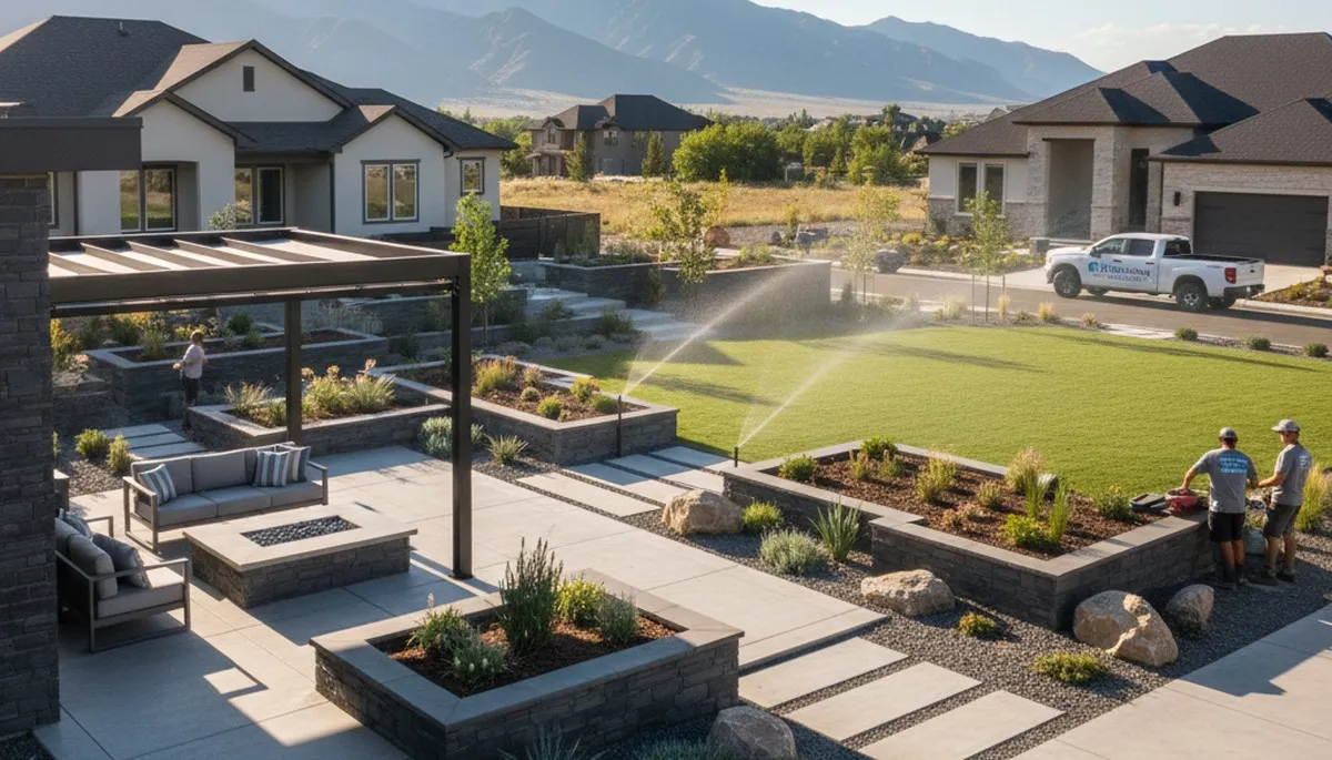 Landscaping service in Salt Lake City, UT for professional lawn care and yard maintenance