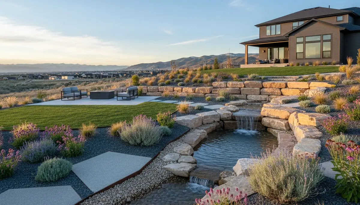 Salt Lake City, UT landscaping team providing professional lawn care and yard maintenance