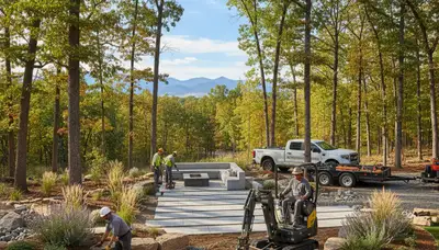 Salt Lake City, UT landscaping crew providing professional lawn care and yard maintenance services